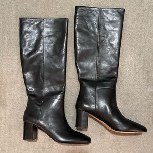 J Crew tall Willa slouch boots (Size 10)